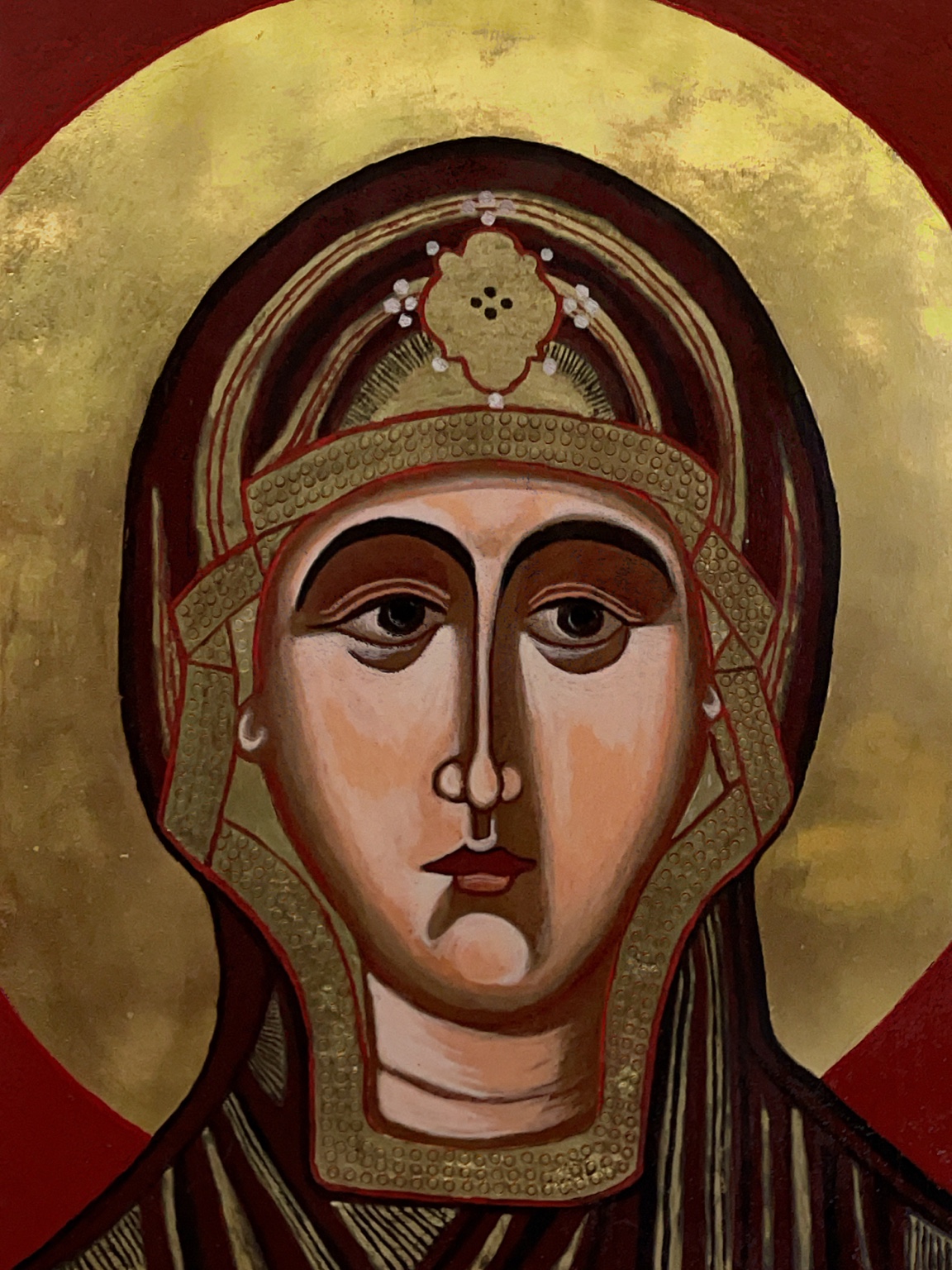 Den bedende Guds moder